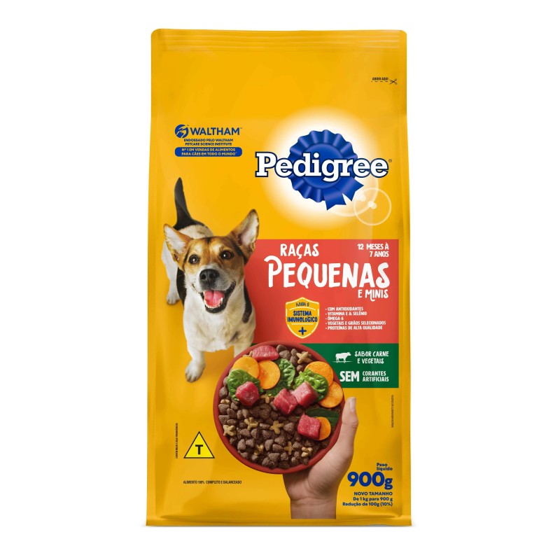 PEDIGREE DRY AD RACAS PEQUENA 900GR FD10