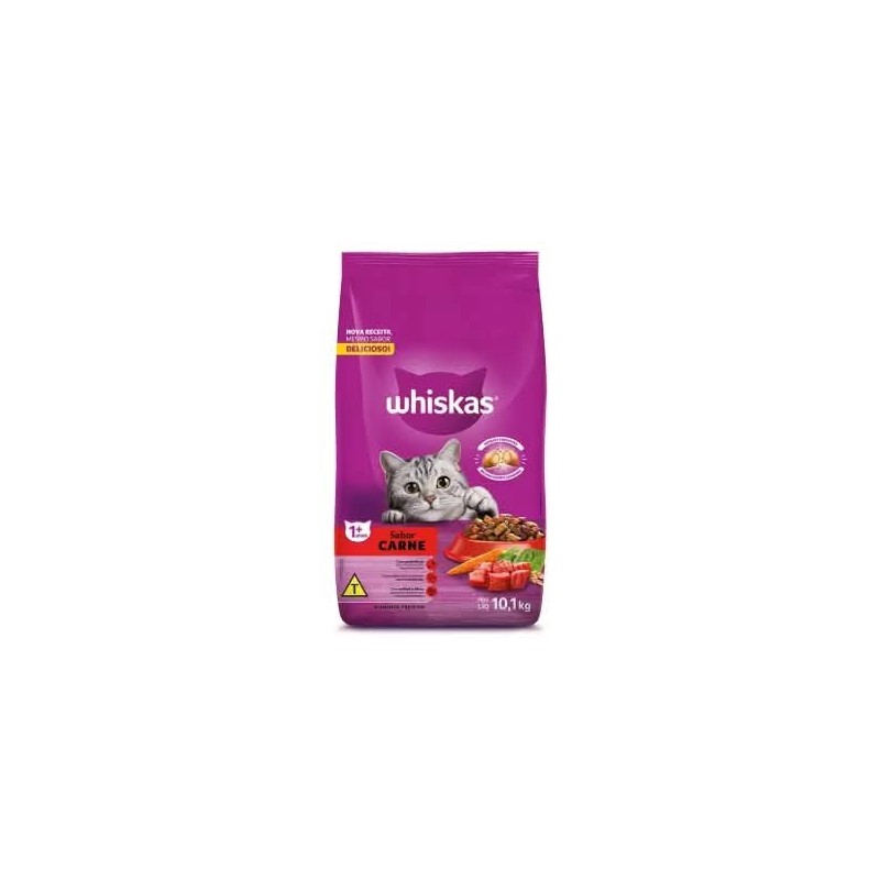 WHISKAS AD CARNE LV10,1KG PG9KG