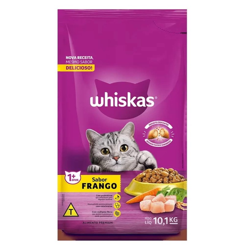 WHISKAS FRANGO 10,1KG