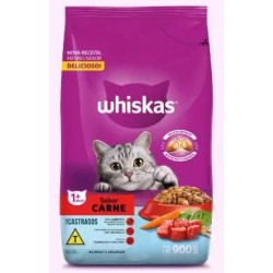 WHISKAS CASTRADO CARNE LV10,1KG PG9KG