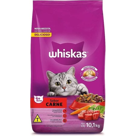 WHISKAS CARNE 10,1KG