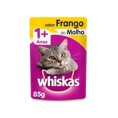 WHISKAS SC AD FRANGO L12P10 CX/2