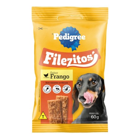 PEDIGREE FILEZITOS FRANGO 60GR CX/20