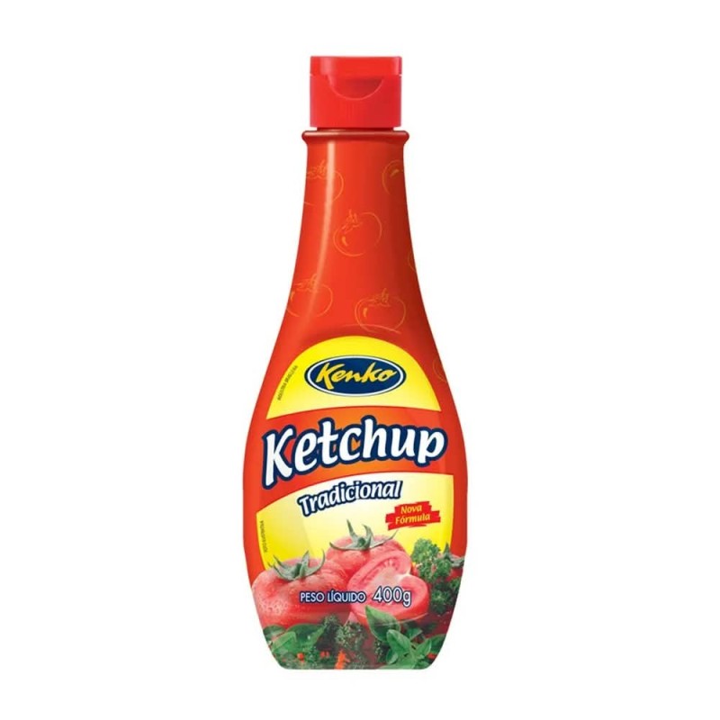 KETCHUP KENKO TRADICIONAL 400 GR CX/24