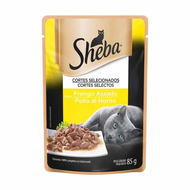 SHEBA SC AD FRANGO ASSADO DP20X85GR CX2