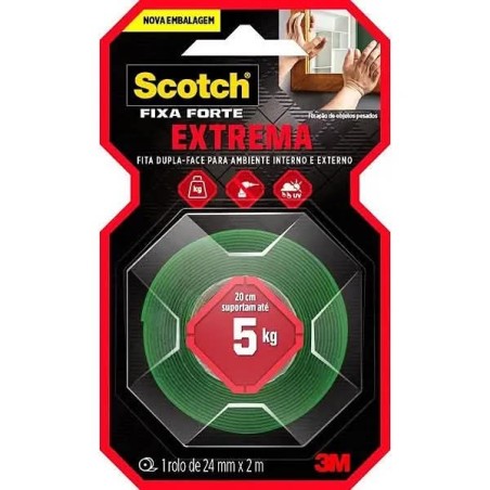 FITA FIXA FORTE EXTREME 24MMX2M CX12