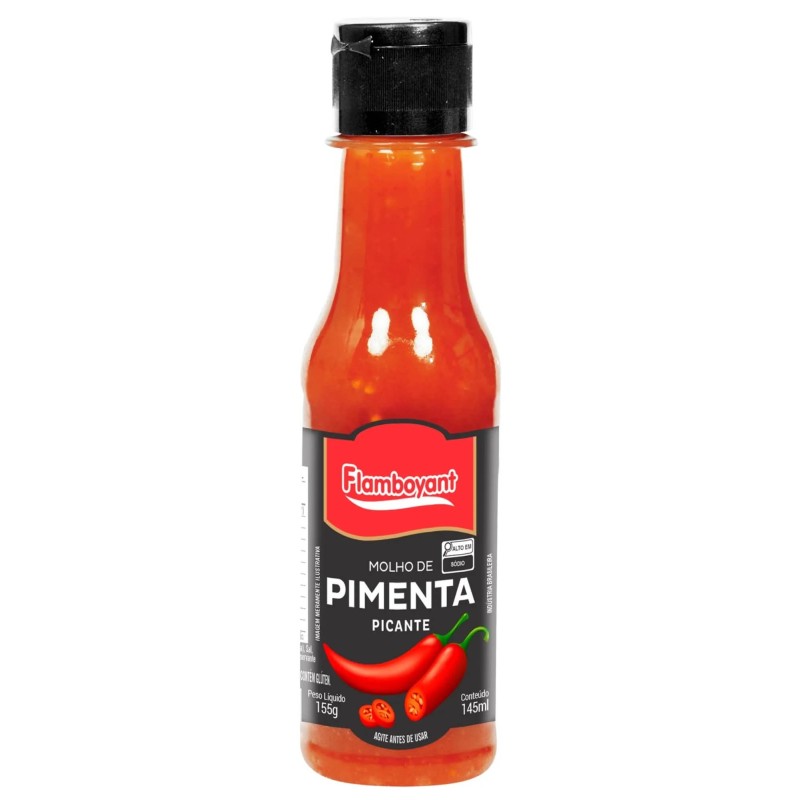 FLAMB MOLHO PIMENTA PICANTE 145ML CX/12