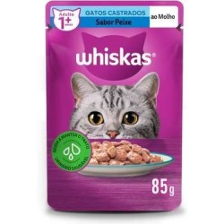 WHISKAS SC CASTR PEIXE DP20X85GR CX/2