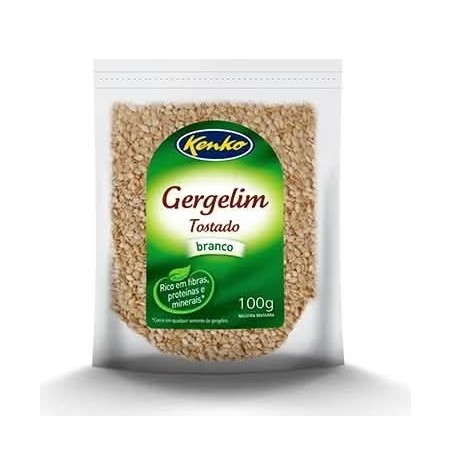 GERGELIM  TOSTADO BRANCO 100GR CX/24