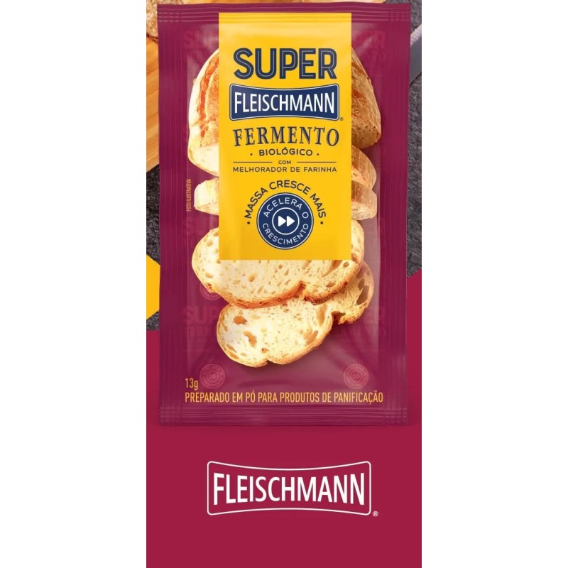 FLEISCHMANN SUPER FERMENTO DP32X13G CX/6