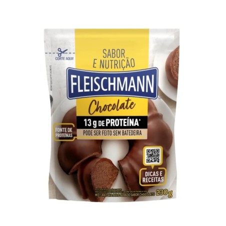 FLEIS M.BOLO CHOC PROTEI 230GR CX/12