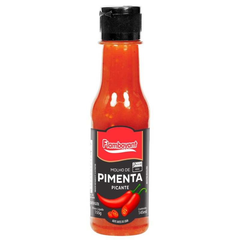 FLAMB MOLHO PIMENTA PICANTE 145ML CX/12