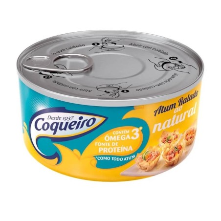 COQUEIRO ATUM RALADO NATURAL 170GR CX/24