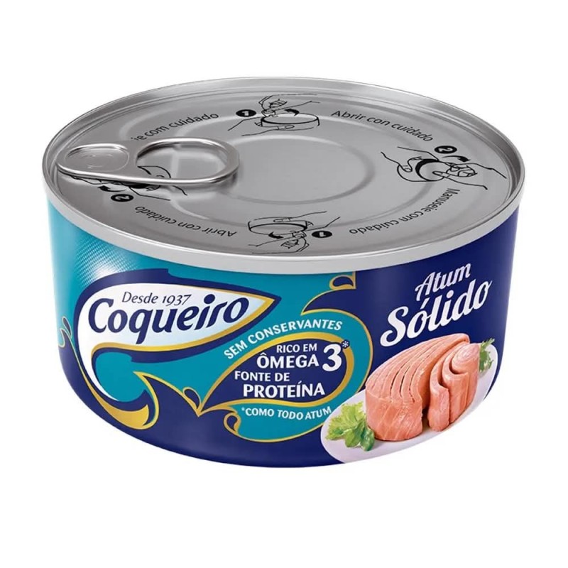 COQUEIRO ATUM SOLIDO OLEO 170 GR CX/24