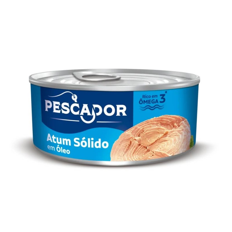 PESCADOR ATUM SOLIDO OLEO 140GR CX/24