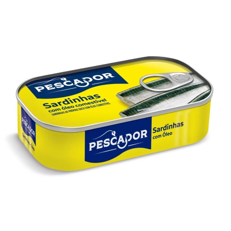 PESCADOR SARDINHA OLEO 125 GR CX/54