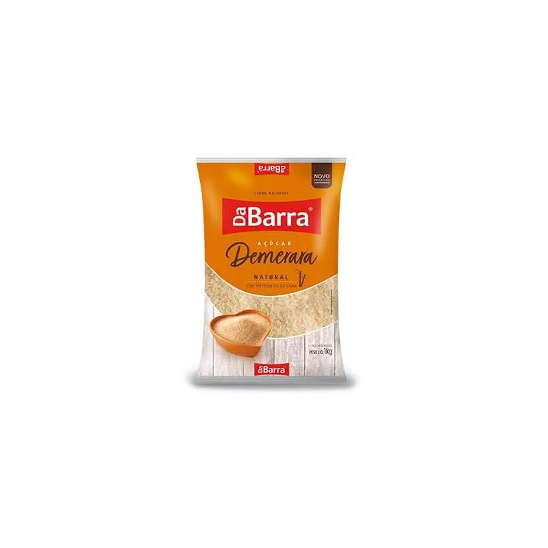 DABARRA ACUCAR DEMERARA 1KG CX/10