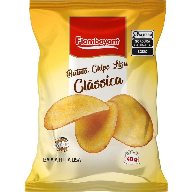 FLAMB BATATA LISA CLASSICA 40GR CX24