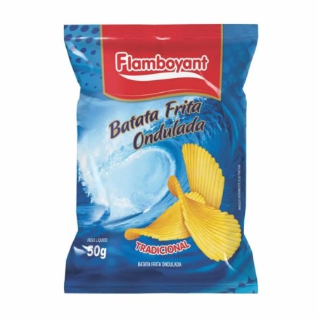 FLAMB BATATA ONDULADA 50GR CX/24