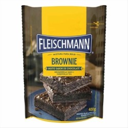 FLEIS M.BOLO ESC BROWNIE 400GR CX/20