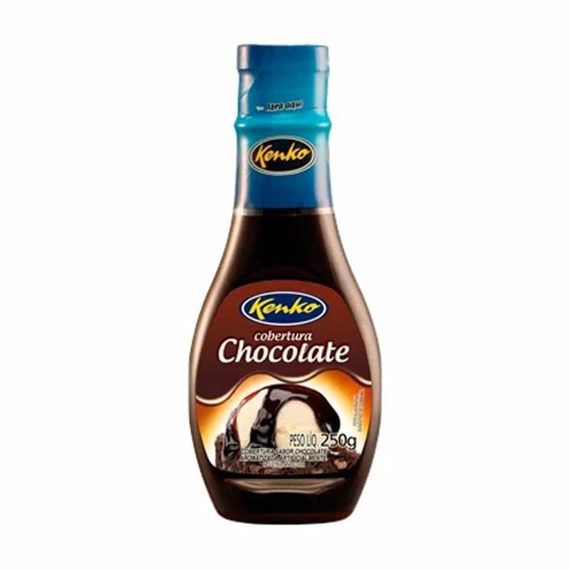 COBERTURA KENKO CHOCOLATE 250 GR CX/12