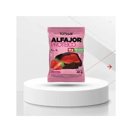 TOPWAY ALFAJOR MORANGUINHO 10X40G CX/40