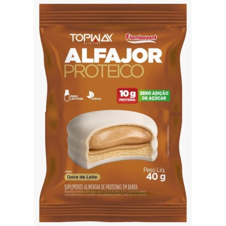 TOPWAY ALFAJOR DOCE LEITE 10X40G CX/40