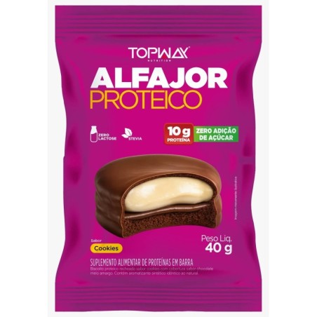 TOPWAY ALFAJOR COOKIES 10X40G CX/40