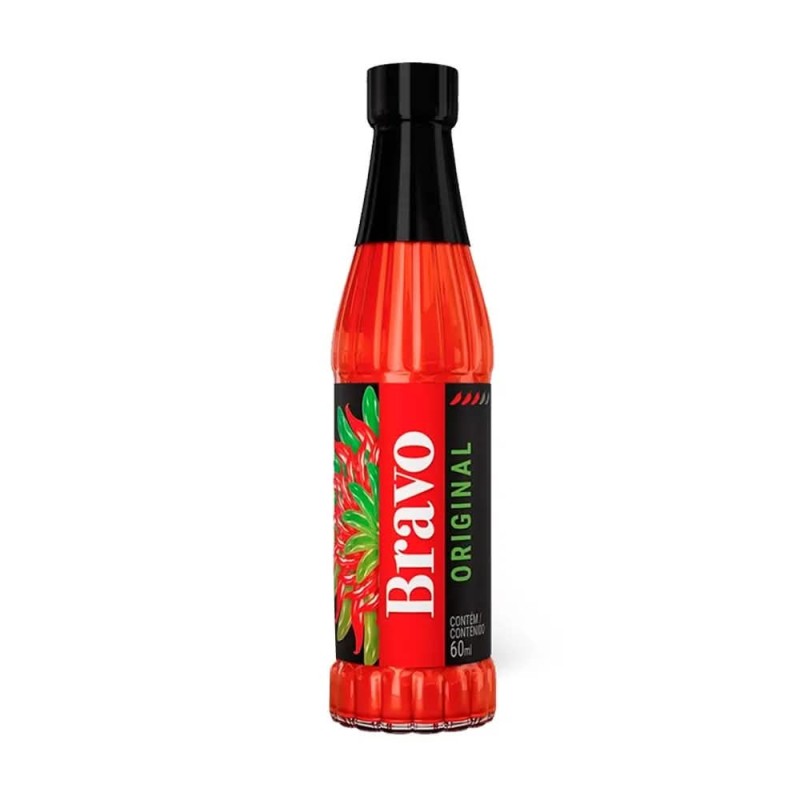MOLHO PIMENTA BRAVO 60 ML CX/12