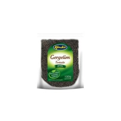 GERGELIM  TOSTADO PRETO 100GR CX/24