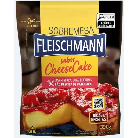 FLEIS M.BOLO ESC CHEESECAKE 390GR CX/20