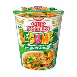 CUP NOODLES LEGUMES COM AZEITE 67GR CX24