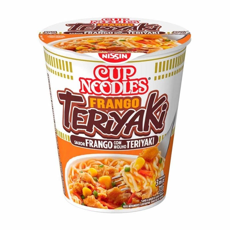 CUP NOODLES FRANGO TERIYAKI 72 GR CX/24