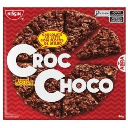 NISSIN CROC CHOCO AO LEITE 44GR CX/24
