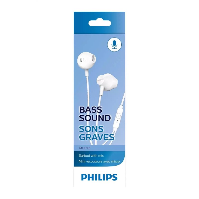 PHILIPS FONE OUVIDO C/FIO BRANCO CX/24