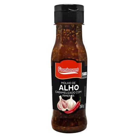 FLAMB MOLHO ALHO C/PIMENTA 260G CX/8