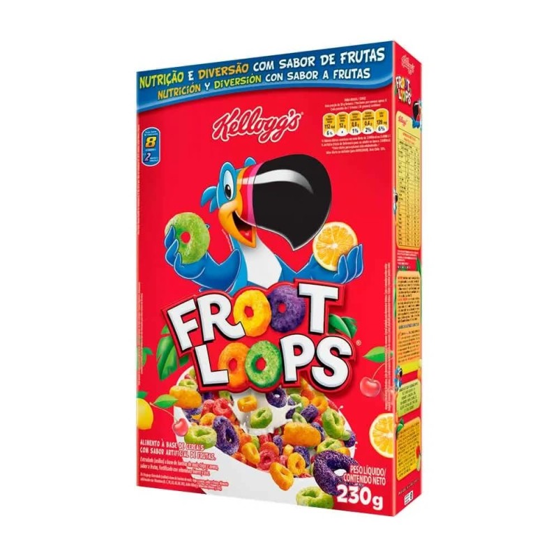 KELLOGGS FROOT LOOPS 230G CX/24