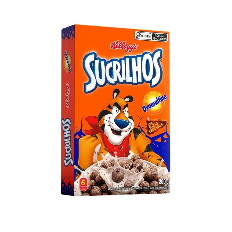 KELLOGGS SUCRILHOS OVOMALTINE 200G CX/36