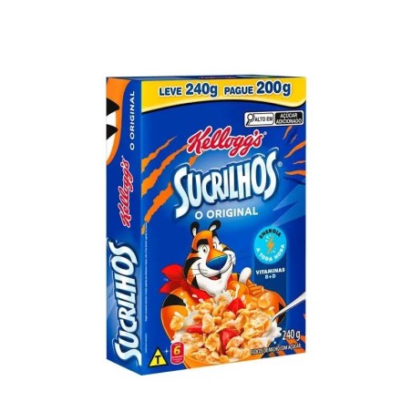 KELLOGGS SUCRILHOS ORIG L240 P200G CX/36