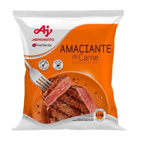 AMACIANTE CARNE AJINOMOTO 1,100 KG CX/06