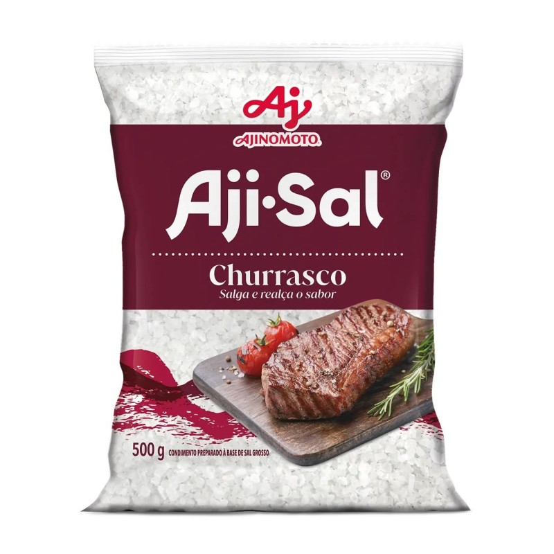 AJI SAL CHURRASCO SACO 500 GR CX/24