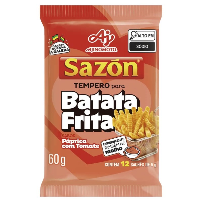 SAZON BAT FRITA PAPRICA/TOMAT 60GR CX/48