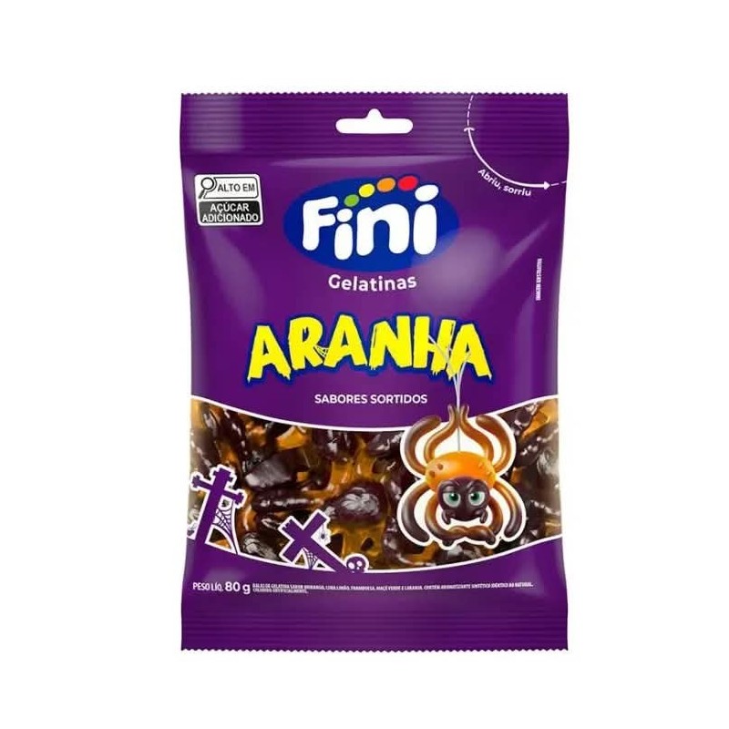 FINI  GELAT ARANHA 80 GR CX/12
