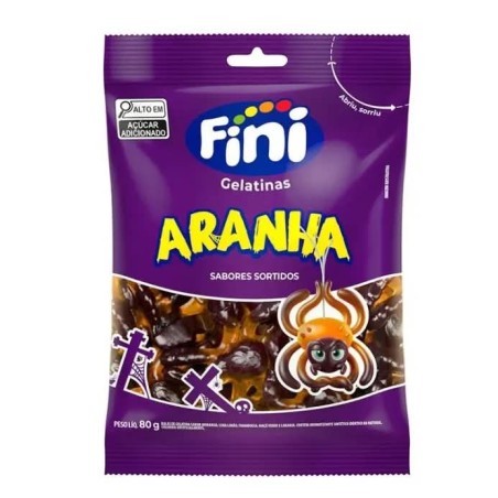 FINI  GELAT ARANHA 80 GR CX/12