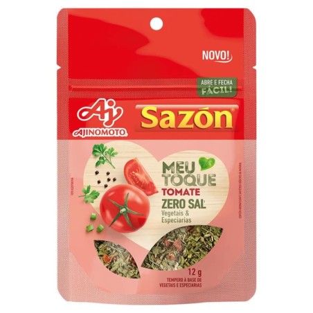SAZON MEU TOQUE TOMATE POUCH 12G CX21