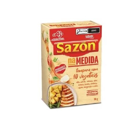 SAZON NA MEDIDA 10 VEGETAIS 30GR CX/48
