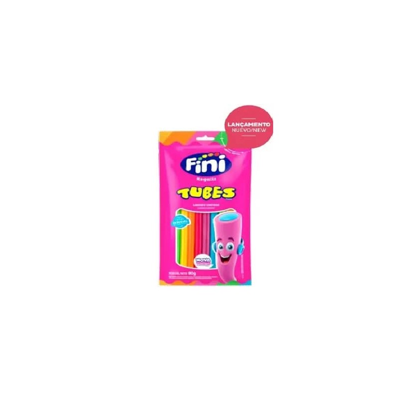 FINI REGALIZ TUBES ARCO IRIS 80GR CX/12
