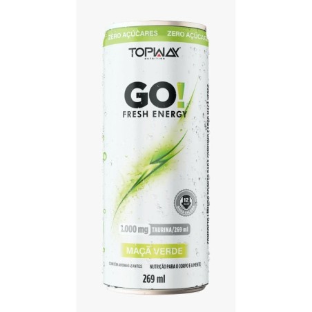 TOPWAY GO FRESH ENER MAÇA VD 269ML CX/12