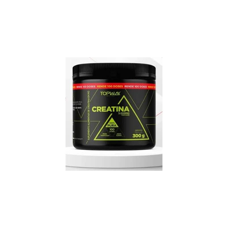 TOPWAY CREATINA 100% PURA 300G CX/6