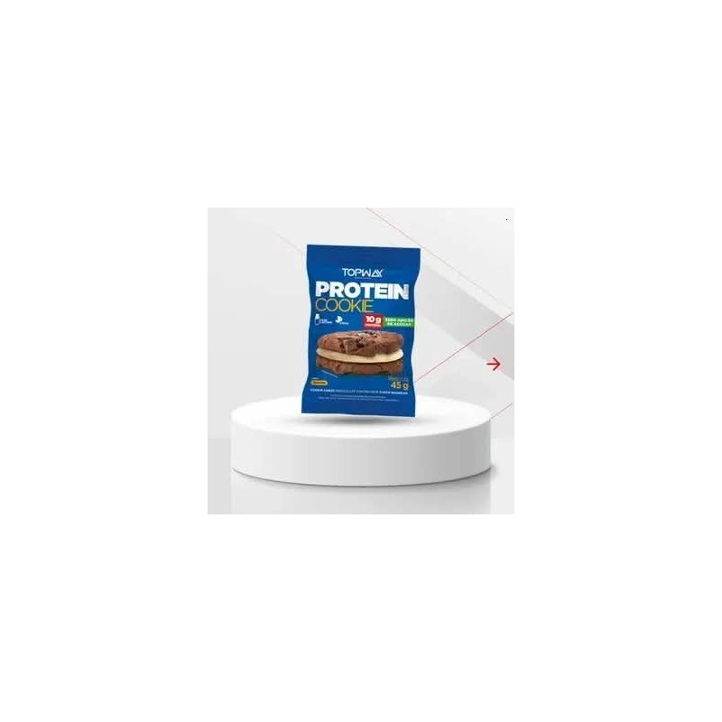 TOPWAY PROT COOKIE BAUNILHA 10X45G CX/40